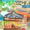 「わたしの学校に近い西代神社」